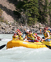 Canadian Rockies family camping trip photo